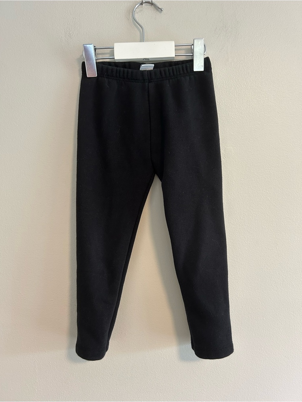 Old navy 3t black fleece lined leggings